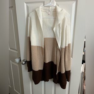 No boundaries sweater cardigan